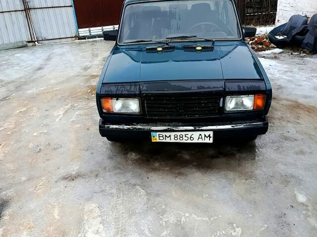 Зелений ВАЗ 2107, об'ємом двигуна 1.5 л та пробігом 25600 тис. км за 550 $, фото 1 на Automoto.ua