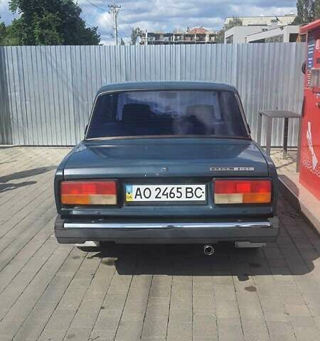 Зелений ВАЗ 2107, об'ємом двигуна 1.45 л та пробігом 83 тис. км за 1100 $, фото 1 на Automoto.ua