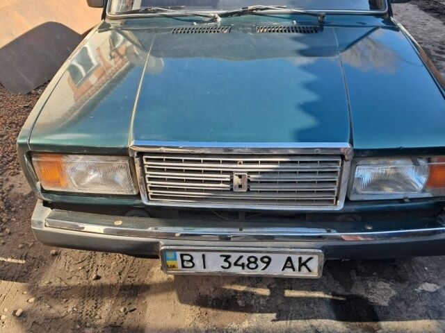 Зелений ВАЗ 2107, об'ємом двигуна 0 л та пробігом 120 тис. км за 1300 $, фото 1 на Automoto.ua