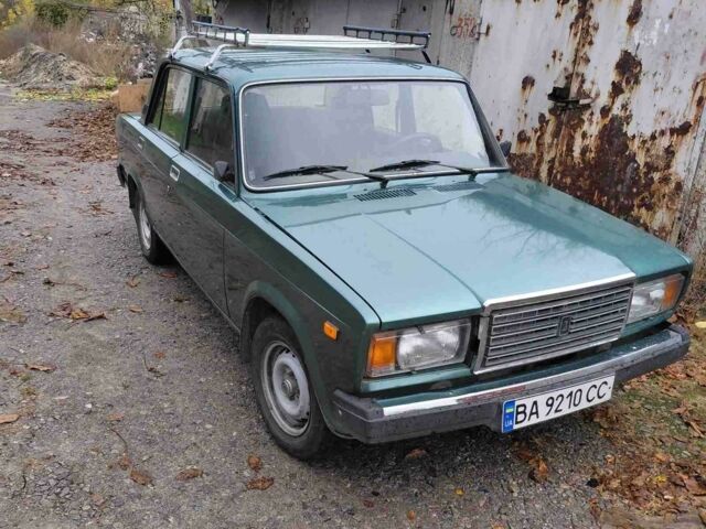 Зеленый ВАЗ 2107, объемом двигателя 0 л и пробегом 92 тыс. км за 1400 $, фото 1 на Automoto.ua