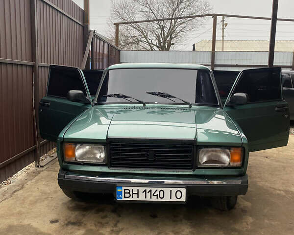 Зелений ВАЗ 2107, об'ємом двигуна 1.5 л та пробігом 75 тис. км за 2300 $, фото 1 на Automoto.ua