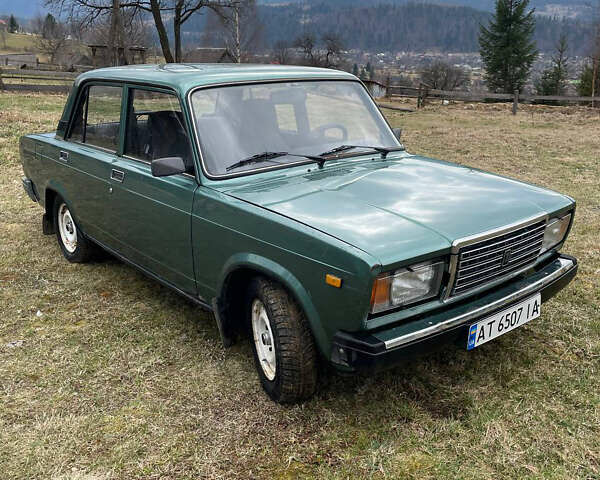 Зелений ВАЗ 2107, об'ємом двигуна 1.45 л та пробігом 90 тис. км за 1550 $, фото 1 на Automoto.ua