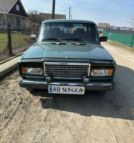 Зеленый ВАЗ 2107, объемом двигателя 1.5 л и пробегом 129 тыс. км за 1650 $, фото 1 на Automoto.ua