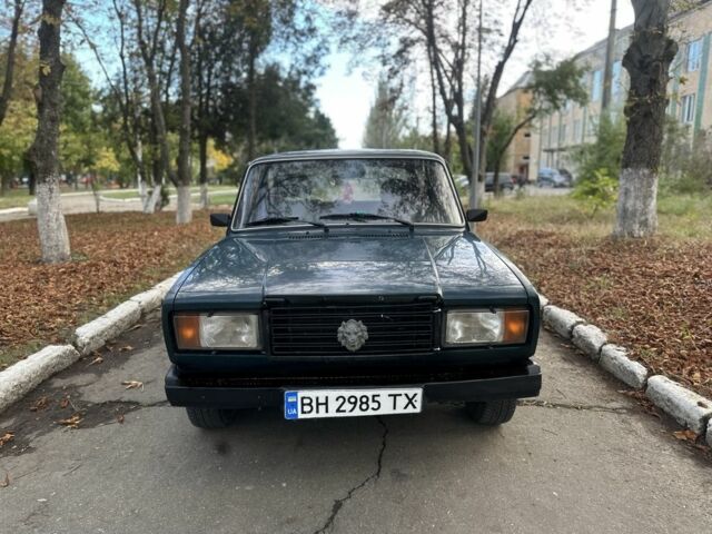Зелений ВАЗ 2107, об'ємом двигуна 1.6 л та пробігом 138 тис. км за 1050 $, фото 1 на Automoto.ua