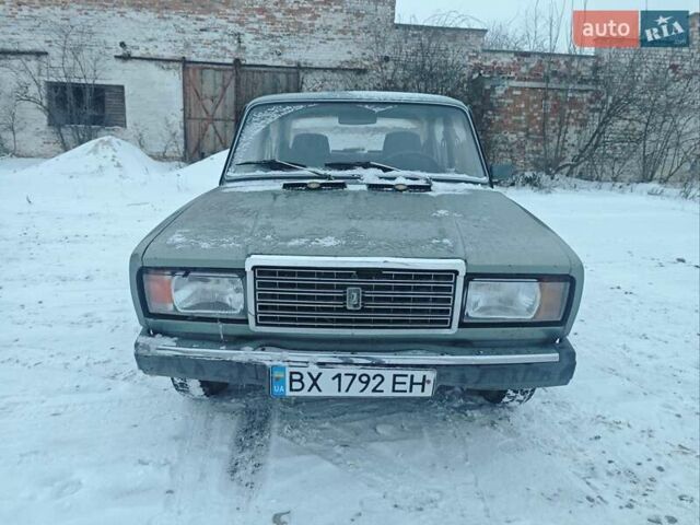 Зелений ВАЗ 2107, об'ємом двигуна 1.5 л та пробігом 122 тис. км за 900 $, фото 1 на Automoto.ua