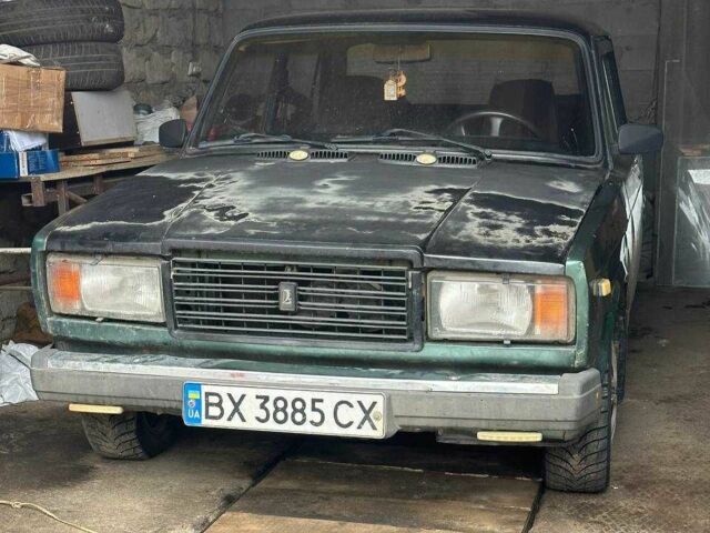 Зелений ВАЗ 2107, об'ємом двигуна 1.5 л та пробігом 300 тис. км за 1100 $, фото 1 на Automoto.ua