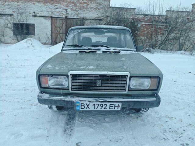 Зелений ВАЗ 2107, об'ємом двигуна 1.5 л та пробігом 122 тис. км за 900 $, фото 1 на Automoto.ua