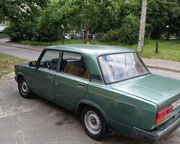 Зеленый ВАЗ 2107, объемом двигателя 1.6 л и пробегом 96 тыс. км за 1500 $, фото 1 на Automoto.ua