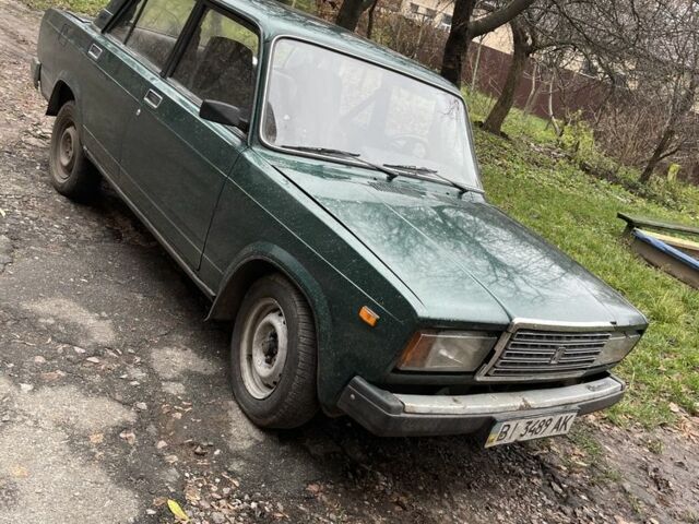 Зелений ВАЗ 2107, об'ємом двигуна 1.6 л та пробігом 300 тис. км за 1200 $, фото 1 на Automoto.ua