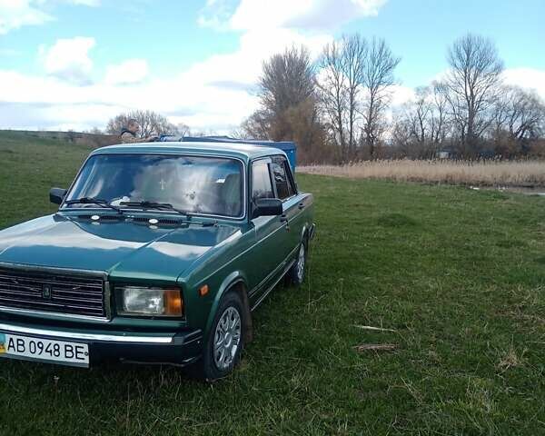 Зелений ВАЗ 2107, об'ємом двигуна 1.45 л та пробігом 217 тис. км за 2200 $, фото 1 на Automoto.ua