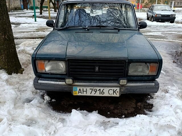 Зелений ВАЗ 2107, об'ємом двигуна 1.6 л та пробігом 20000 тис. км за 600 $, фото 1 на Automoto.ua