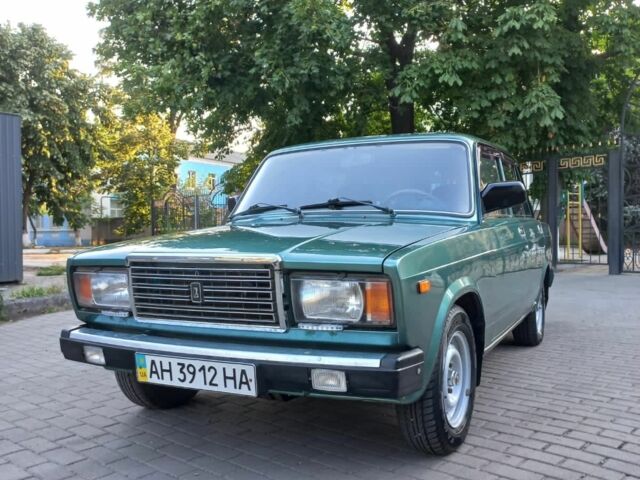 Зеленый ВАЗ 2107, объемом двигателя 1.5 л и пробегом 100 тыс. км за 1683 $, фото 1 на Automoto.ua