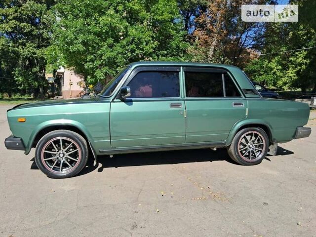 Зелений ВАЗ 2107, об'ємом двигуна 1.5 л та пробігом 91 тис. км за 2800 $, фото 1 на Automoto.ua