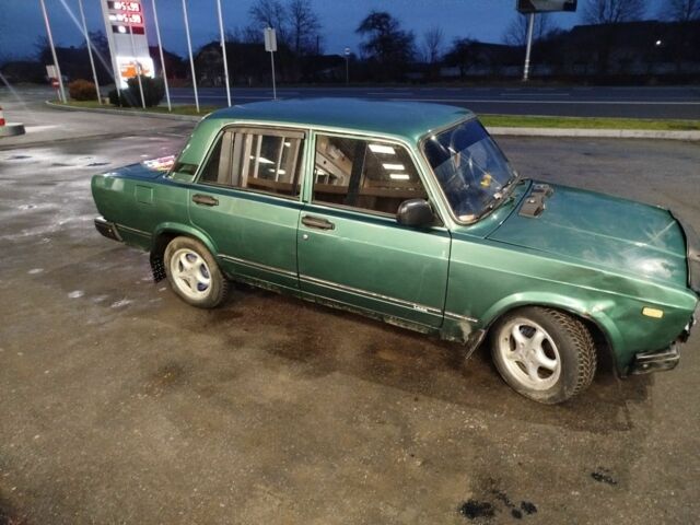 Зеленый ВАЗ 2107, объемом двигателя 1.5 л и пробегом 68 тыс. км за 1500 $, фото 1 на Automoto.ua