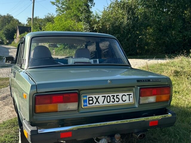 Зелений ВАЗ 2107, об'ємом двигуна 1.5 л та пробігом 88 тис. км за 2700 $, фото 1 на Automoto.ua