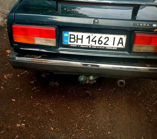 Зеленый ВАЗ 2107, объемом двигателя 1.5 л и пробегом 49 тыс. км за 1500 $, фото 1 на Automoto.ua