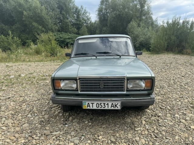 Зелений ВАЗ 2107, об'ємом двигуна 1.6 л та пробігом 127 тис. км за 853 $, фото 1 на Automoto.ua