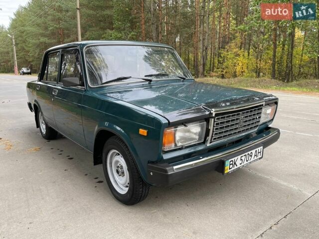 Зеленый ВАЗ 2107, объемом двигателя 1.5 л и пробегом 10 тыс. км за 3450 $, фото 1 на Automoto.ua