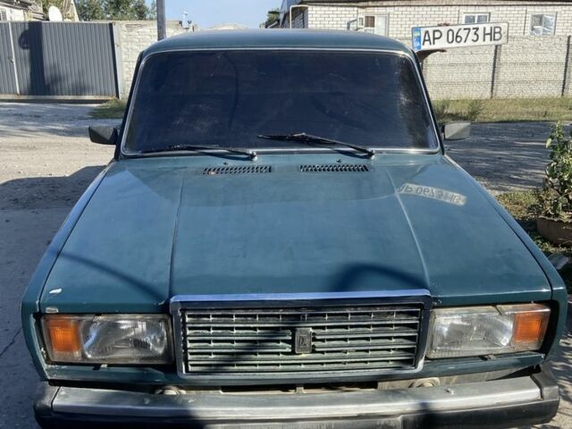 Зеленый ВАЗ 2107, объемом двигателя 1.5 л и пробегом 510 тыс. км за 1500 $, фото 1 на Automoto.ua