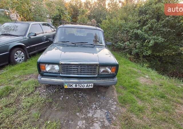 Зелений ВАЗ 2107, об'ємом двигуна 1.6 л та пробігом 70 тис. км за 1299 $, фото 1 на Automoto.ua