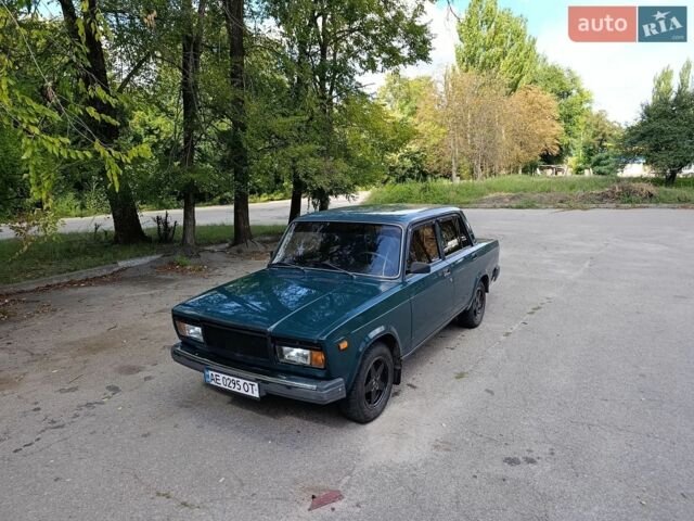 Зеленый ВАЗ 2107, объемом двигателя 1.45 л и пробегом 162 тыс. км за 1350 $, фото 1 на Automoto.ua