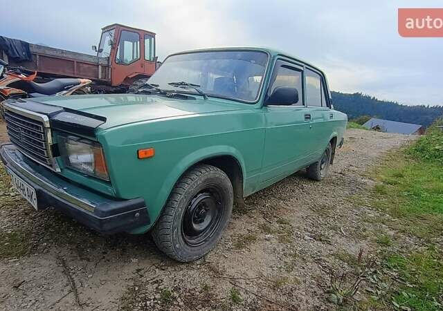 Зеленый ВАЗ 2107, объемом двигателя 1.5 л и пробегом 120 тыс. км за 1150 $, фото 1 на Automoto.ua