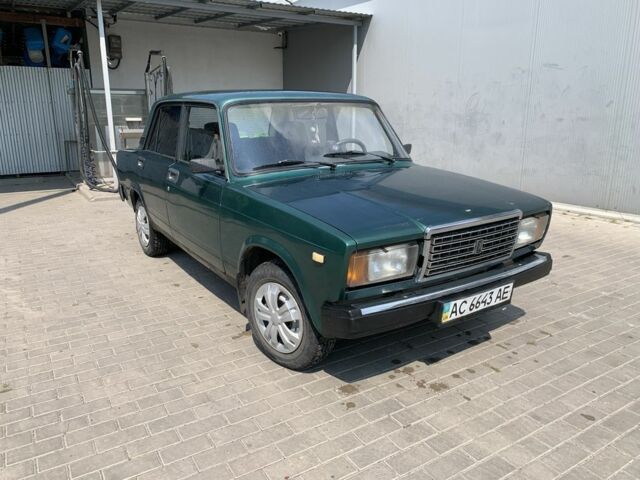 Зелений ВАЗ 2107, об'ємом двигуна 1.5 л та пробігом 120 тис. км за 703 $, фото 1 на Automoto.ua