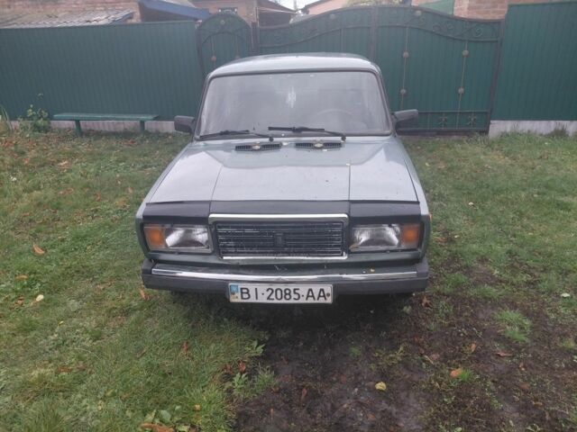 ВАЗ 2107 2007 в Миргороде на Automoto.ua Зеленый ВАЗ 2107, объемом двигателя 1.5 л и пробегом 2 тыс. км за 1300 $, фото 1 на Automoto.ua