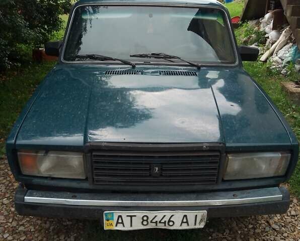 Зелений ВАЗ 2107, об'ємом двигуна 1.5 л та пробігом 65 тис. км за 1000 $, фото 1 на Automoto.ua