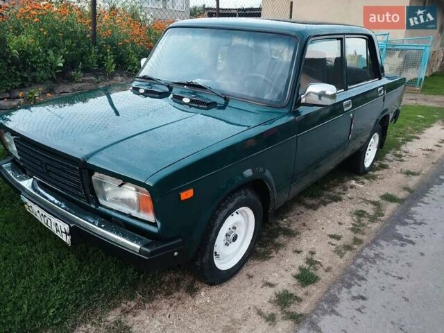 Зеленый ВАЗ 2107, объемом двигателя 1.5 л и пробегом 124 тыс. км за 1250 $, фото 1 на Automoto.ua