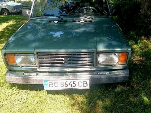 Зелений ВАЗ 2107, об'ємом двигуна 1.5 л та пробігом 83 тис. км за 2500 $, фото 1 на Automoto.ua