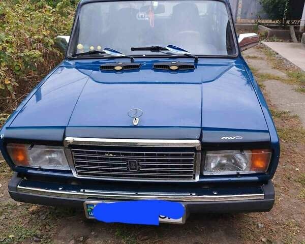 Зеленый ВАЗ 2107, объемом двигателя 1.45 л и пробегом 140 тыс. км за 1500 $, фото 1 на Automoto.ua
