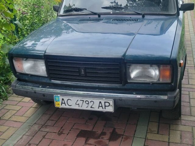 Зеленый ВАЗ 2107, объемом двигателя 0 л и пробегом 113 тыс. км за 1605 $, фото 1 на Automoto.ua