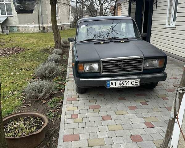 Зеленый ВАЗ 2107, объемом двигателя 1.57 л и пробегом 50 тыс. км за 1100 $, фото 1 на Automoto.ua