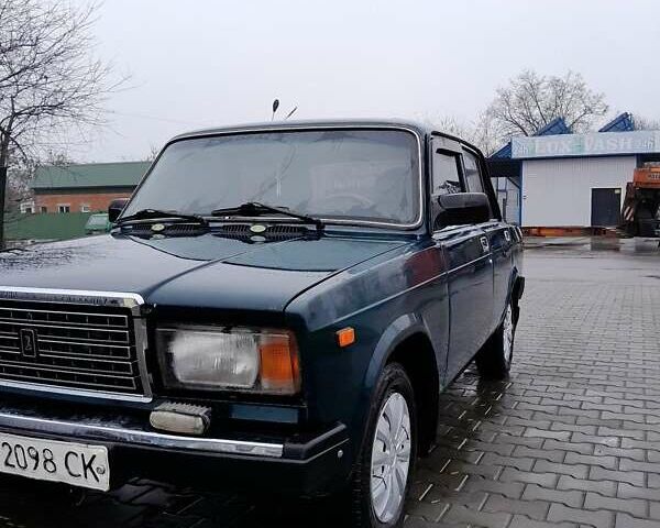 Зелений ВАЗ 2107, об'ємом двигуна 1.6 л та пробігом 71 тис. км за 1550 $, фото 1 на Automoto.ua