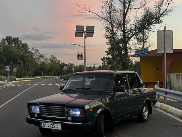 Зелений ВАЗ 2107, об'ємом двигуна 1.5 л та пробігом 49 тис. км за 786 $, фото 1 на Automoto.ua