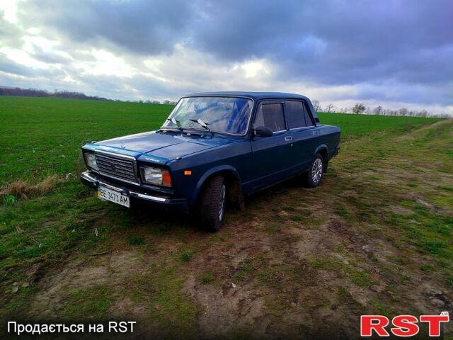 Зеленый ВАЗ 2107, объемом двигателя 1.6 л и пробегом 0 тыс. км за 1500 $, фото 1 на Automoto.ua