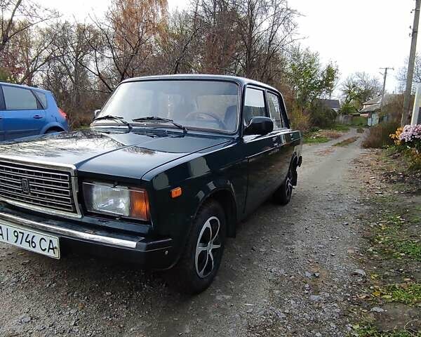 Зеленый ВАЗ 2107, объемом двигателя 1.57 л и пробегом 89 тыс. км за 1450 $, фото 1 на Automoto.ua