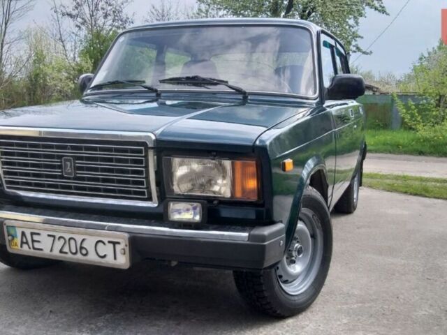 Зеленый ВАЗ 2107, объемом двигателя 1.5 л и пробегом 90 тыс. км за 2650 $, фото 1 на Automoto.ua