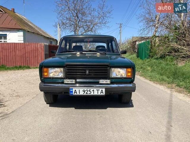 Зеленый ВАЗ 2107, объемом двигателя 1.5 л и пробегом 72 тыс. км за 2500 $, фото 1 на Automoto.ua