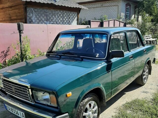 Зеленый ВАЗ 2107, объемом двигателя 1.5 л и пробегом 77 тыс. км за 1550 $, фото 1 на Automoto.ua