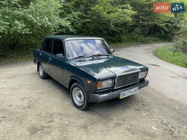 Зеленый ВАЗ 2107, объемом двигателя 1.45 л и пробегом 150 тыс. км за 799 $, фото 1 на Automoto.ua