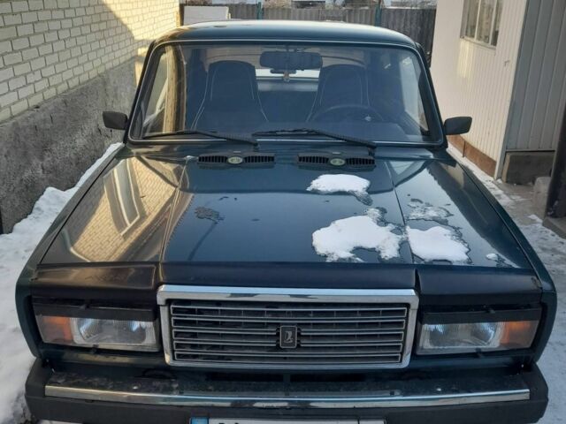 Зеленый ВАЗ 2107, объемом двигателя 1.5 л и пробегом 100 тыс. км за 1599 $, фото 1 на Automoto.ua