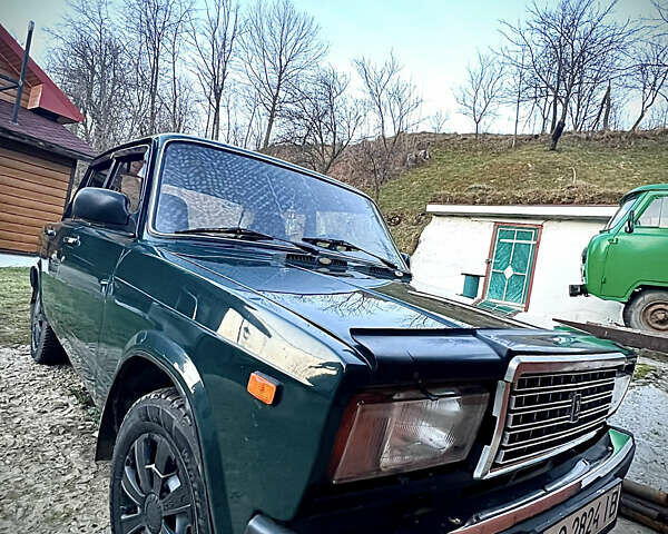 Зеленый ВАЗ 2107, объемом двигателя 1.5 л и пробегом 69 тыс. км за 1300 $, фото 1 на Automoto.ua