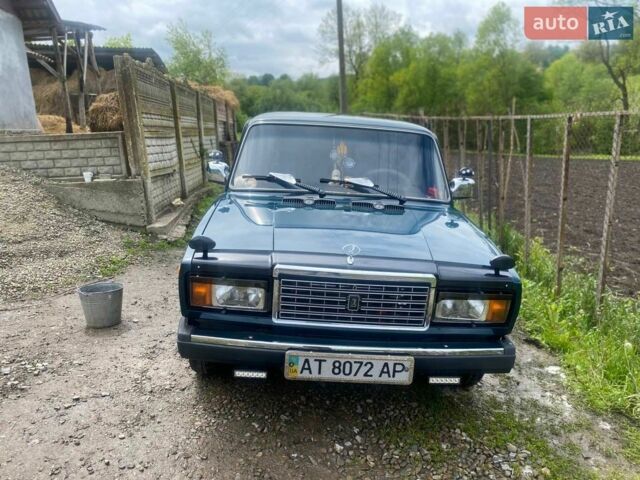 Зеленый ВАЗ 2107, объемом двигателя 1.6 л и пробегом 100 тыс. км за 2200 $, фото 1 на Automoto.ua