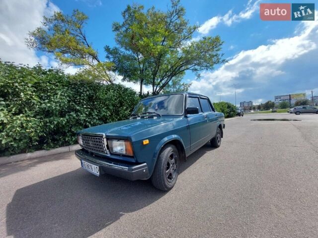 Зелений ВАЗ 2107, об'ємом двигуна 1.5 л та пробігом 81 тис. км за 2400 $, фото 1 на Automoto.ua