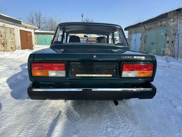 Зелений ВАЗ 2107, об'ємом двигуна 1.5 л та пробігом 21 тис. км за 3499 $, фото 1 на Automoto.ua