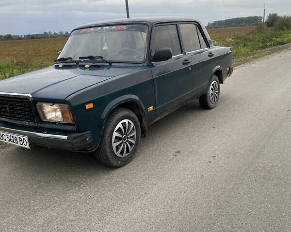Зелений ВАЗ 2107, об'ємом двигуна 1.5 л та пробігом 260 тис. км за 1200 $, фото 1 на Automoto.ua