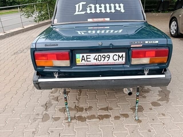 Зеленый ВАЗ 2107, объемом двигателя 1.5 л и пробегом 91 тыс. км за 1800 $, фото 1 на Automoto.ua
