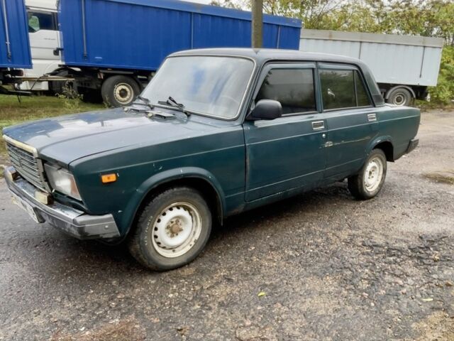 Зелений ВАЗ 2107, об'ємом двигуна 1.6 л та пробігом 52 тис. км за 699 $, фото 1 на Automoto.ua